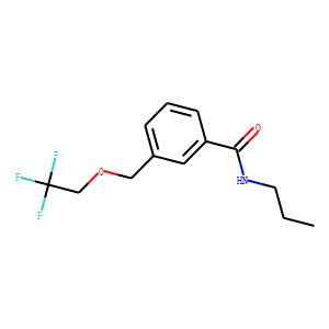 N-Propyl-3-(2,2,2-trifluoroethoxymethyl)benzamide