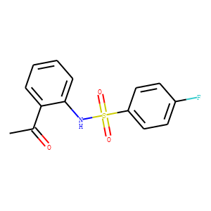 N-(2-Acetylphenyl)-4-fluorobenzenesulfonamide