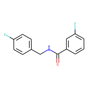 3-Fluoro-N-[(4-fluorophenyl)methyl]benzamide