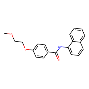4-(2-Methoxyethoxy)-N-(1-naphthyl)benzamide