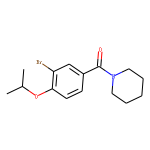 3-Bromo-4-(methylethoxy)phenyl piperidyl ketone