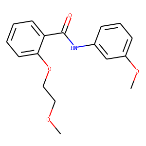 2-(2-Methoxyethoxy)-N-(3-methoxyphenyl)benzamide