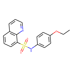 N-(4-Ethoxyphenyl)quinoline-8-sulfonamide