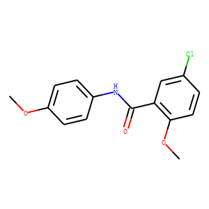 5-Chloro-2-methoxy-N-(4-methoxyphenyl)benzamide