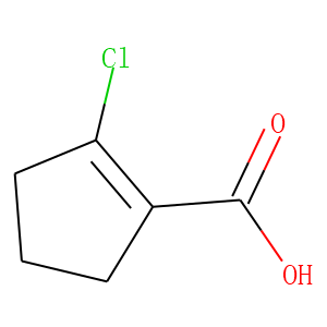 2-Chlorocyclopentene-1-carboxylic acid