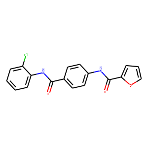 N-{4-[(2-Chloroanilino)carbonyl]phenyl}
