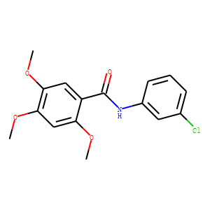 N-(3-Chlorophenyl)-2,4,5-trimethoxybenzamide