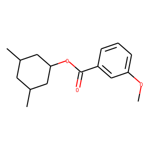 3,5-Dimethylcyclohexyl 3-methoxybenzoate
