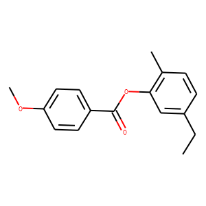 (5-Ethyl-2-methylphenyl) 4-methoxybenzoate