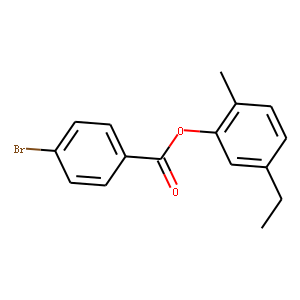 (5-Ethyl-2-methylphenyl) 4-bromobenzoate