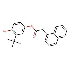 3-Tert-butyl-4-hydroxyphenyl1-naphthylacetate