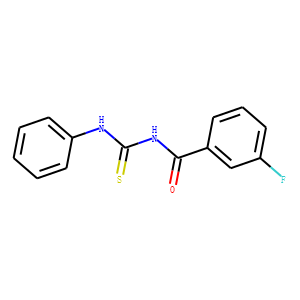 3-Fluoro-N-(phenylcarbamothioyl)benzamide
