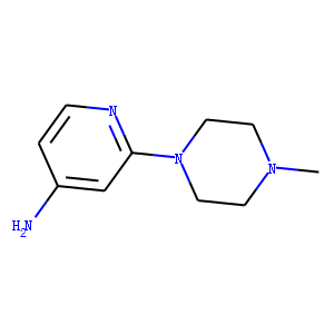 2-(4-Methylpiperazin-1-yl)pyridin-4-amine