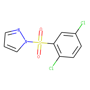 1-(2,5-Dichlorophenyl)sulfonylpyrazole