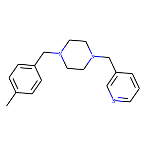 1-(4-Methylbenzyl)-4-(3-pyridinylmethyl)piperazine