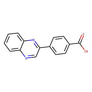 4-Quinoxalin-2-ylbenzoic acid