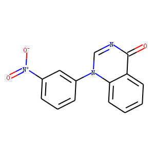 1-(3-Nitrophenyl)quinazolin-4-one