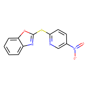 2-(5-Nitropyridin-2-yl)sulfanyl-1,3-benzoxazole