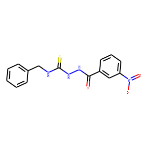 1-Benzyl-3-[(3-nitrobenzoyl)amino]thiourea