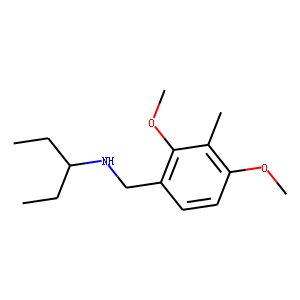 N-(2,4-Dimethoxy-3-methylbenzyl)-3-pentanamine