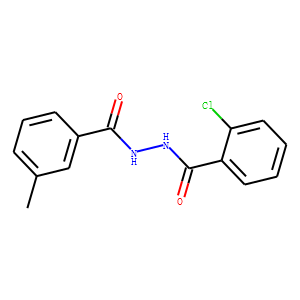  2-Chloro-N'-(3-methylbenzoyl)benzohydrazide