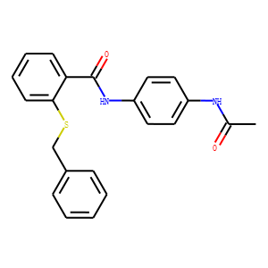 N-(4-Acetamidophenyl)-2-benzylsulfanylbenzamide