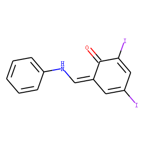 2,4-Diiodo-6-[(phenylimino)methyl]phenol
