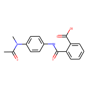 N-[4-(Acetyl-methyl-amino)-phenyl]-phthalamic acid