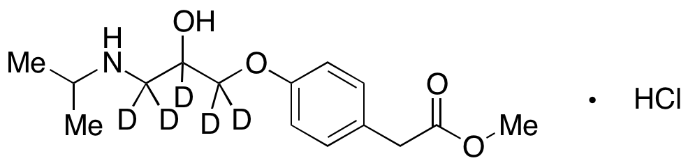 Metoprolol Acid Methyl Ester-d5 Hydrochloride