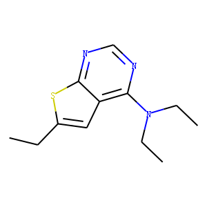 N,N,6-Triethylthieno[2,3-d]pyrimidin-4-amine