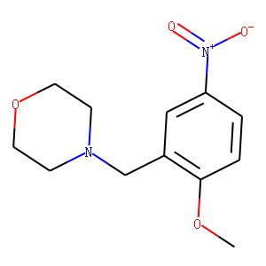 4-[(2-Methoxy-5-nitrophenyl)methyl]morpholine