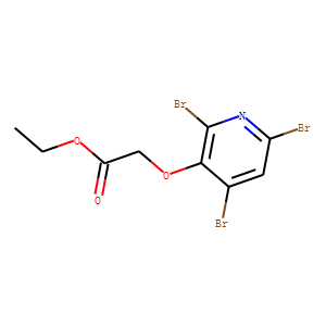 Ethyl 2-(2,4,6-tribromopyridin-3-yl)oxyacetate