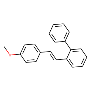 1-Methoxy-4-[(E)-2-(2-phenylphenyl)ethenyl]benzene