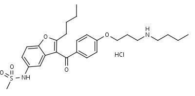 N-Desbutyldronedarone HCl