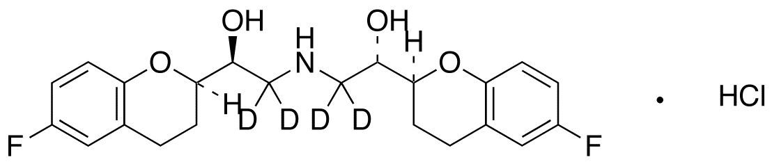 (-)-Nebivolol-d4 Hydrochloride