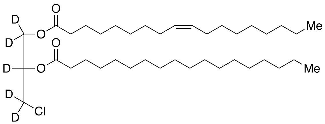 rac 1-Oleoyl-2-stearoyl-3-chloropropanediol-d5