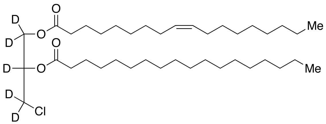 rac 1-Oleoyl-2-stearoyl-3-chloropropanediol-d5