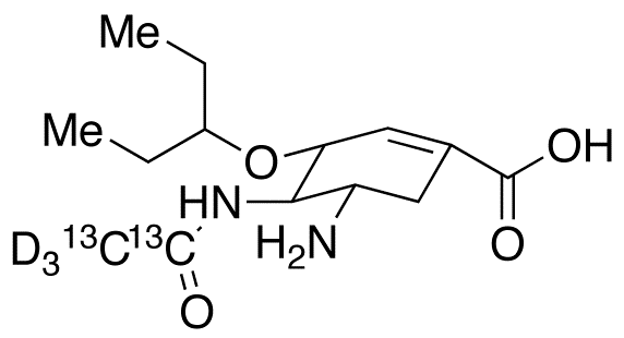 Oseltamivir-13C2,d3 Acid