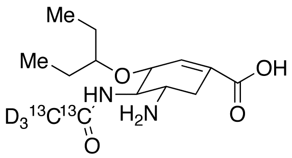 Oseltamivir-13C2,d3 Acid