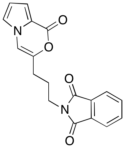 2-(3-(1-Oxo-1H-pyrrolo[2,1-c][1,4]oxazin-3-yl)propyl)isoindoline-1,3-dione