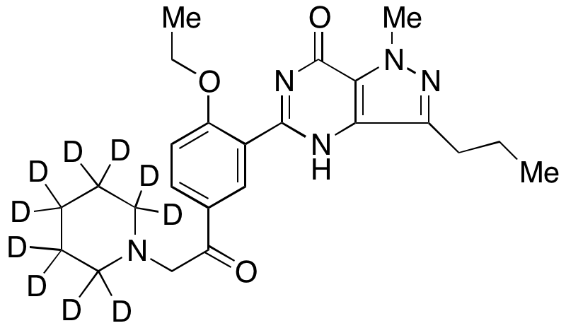 Piperiacetildenafil-d10