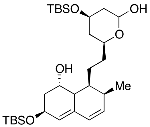 Pravastatin Tetrahydropyran-2,4-diol Di-(tert-butyldimethylsilyl) Ether(Mixture of Diastereomers)