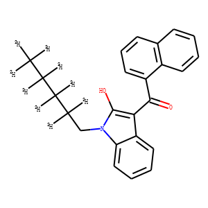 JWH 018 2-hydroxyindole metabolite-d9