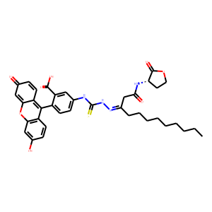 N-dodecanoyl-L-Homoserine lactone-3-hydrazone-fluorescein