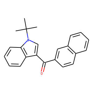 JWH 073 2/'-naphthyl-N-(1,1-dimethylethyl) isomer