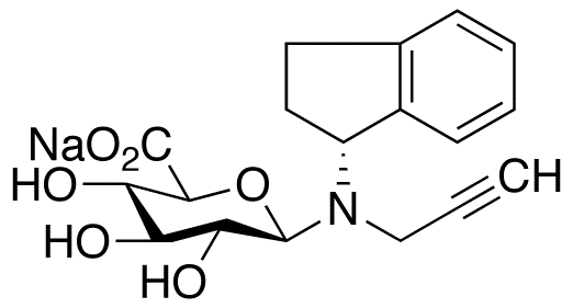 Rasagiline N-β-D-Glucuronide Sodium Salt