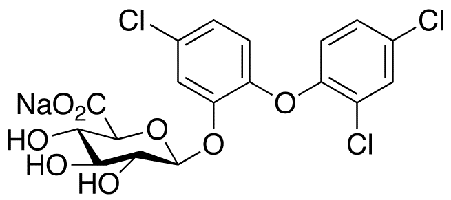 Triclosan O-β-D-Glucuronide Sodium Salt