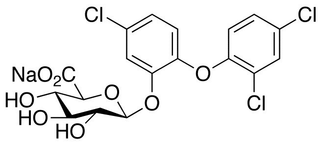 Triclosan O-β-D-Glucuronide Sodium Salt