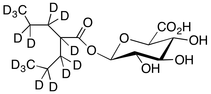 Valproic Acid-d15 β-D-Glucuronide