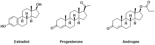 Figure 1 Structures of Sexhormones